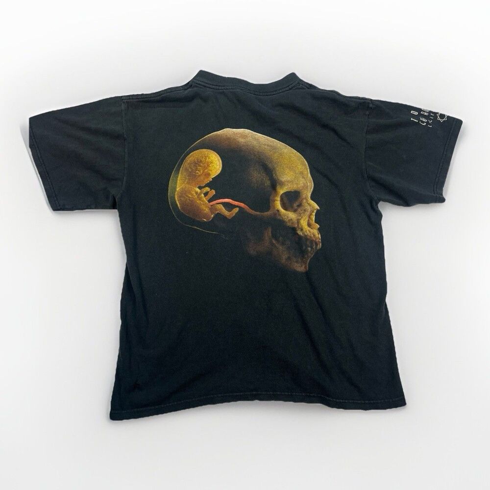 Vintage Tool Band T Shirt 90’s Anvil Made USA Tour TEE Rare Skull Fetus Aenima M - Picture 4 of 8